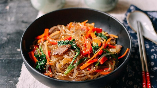 Miến trộn cay Hàn Quốc